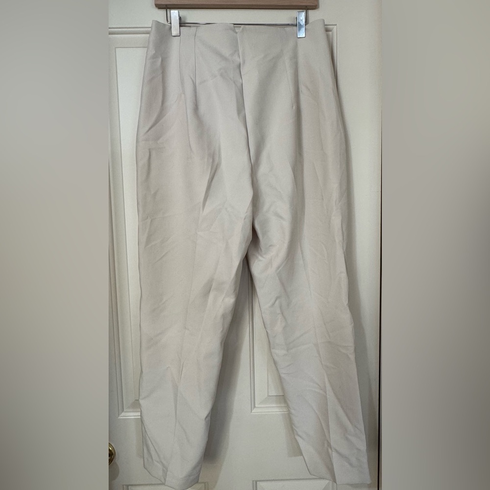 Zara Women's Cream Trousers